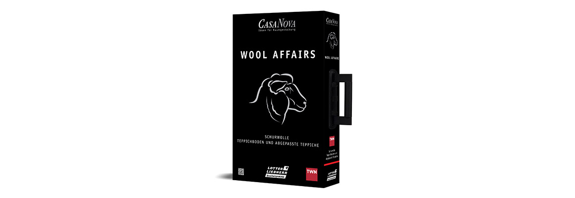 CasaNova WOOL AFFAIRS Schurwolle Teppichboden und abgepasste Teppiche